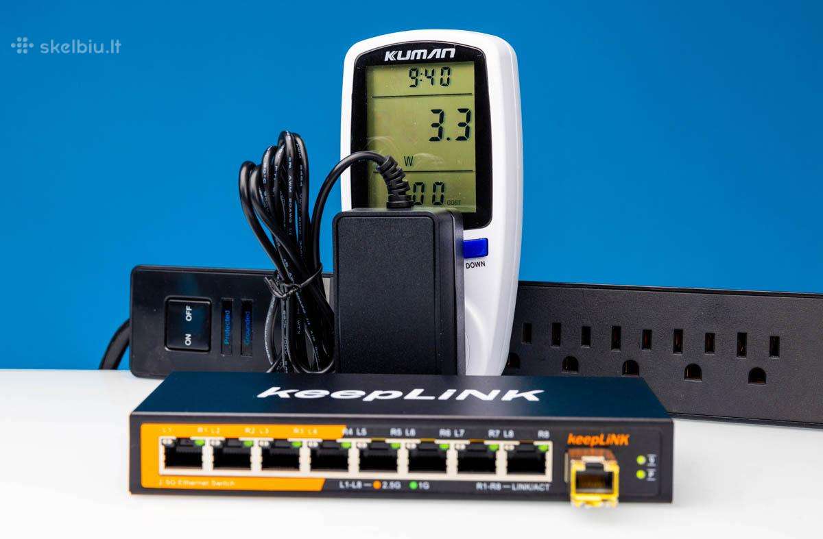 Switch keeplink Kp9000-9xh-x 8x2.5gbps + 1x10gbps - nuotraukos Nr. 14