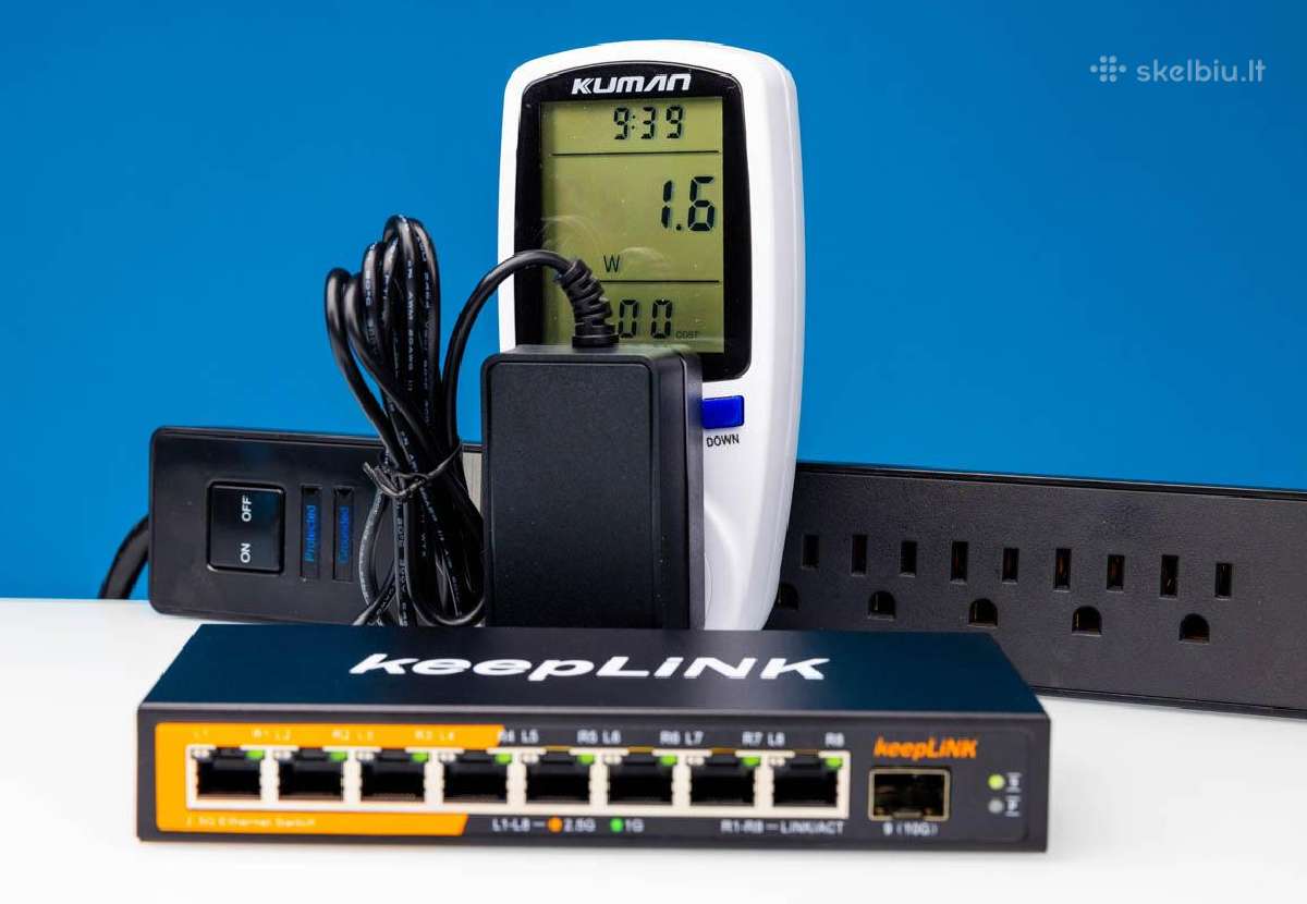 Switch keeplink Kp9000-9xh-x 8x2.5gbps + 1x10gbps - nuotraukos Nr. 17