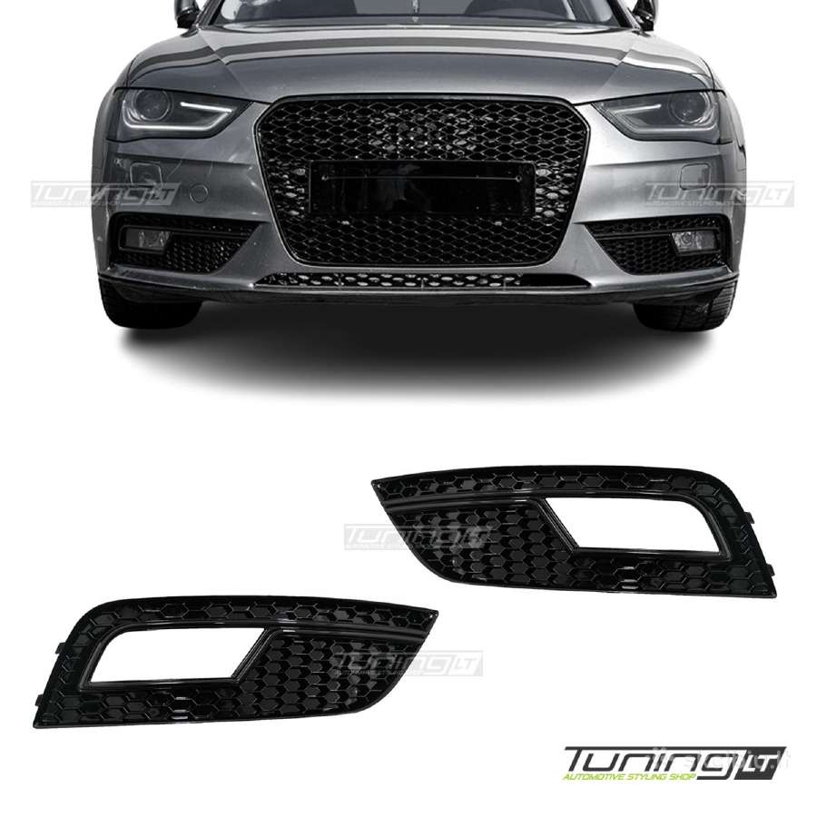 Audi A4 B8 facelift skirtos priešrūkinių grotelės