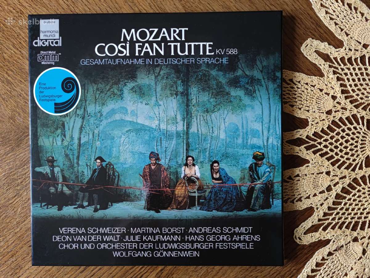 Klasikinės muzikos plokštelės geram stovyje