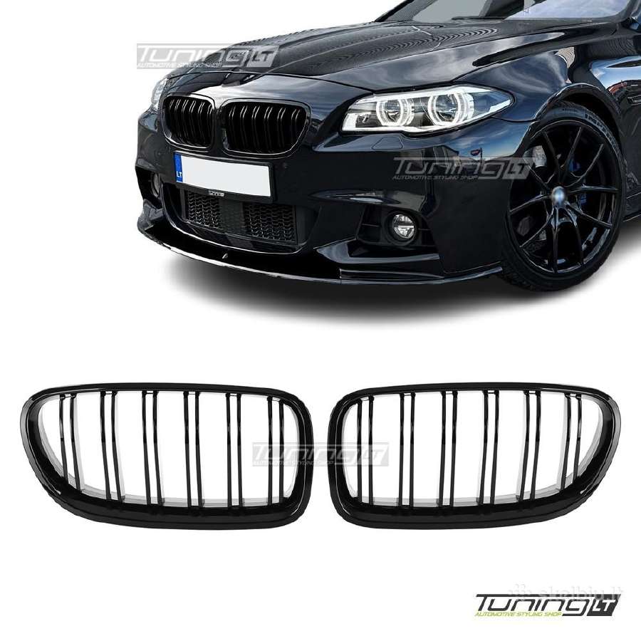 Bmw F10 / F11 skirtos juodos priekinės grotelės