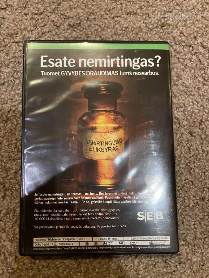 Parduodamas Dvd filmas Kalnietis - nuotraukos Nr. 3