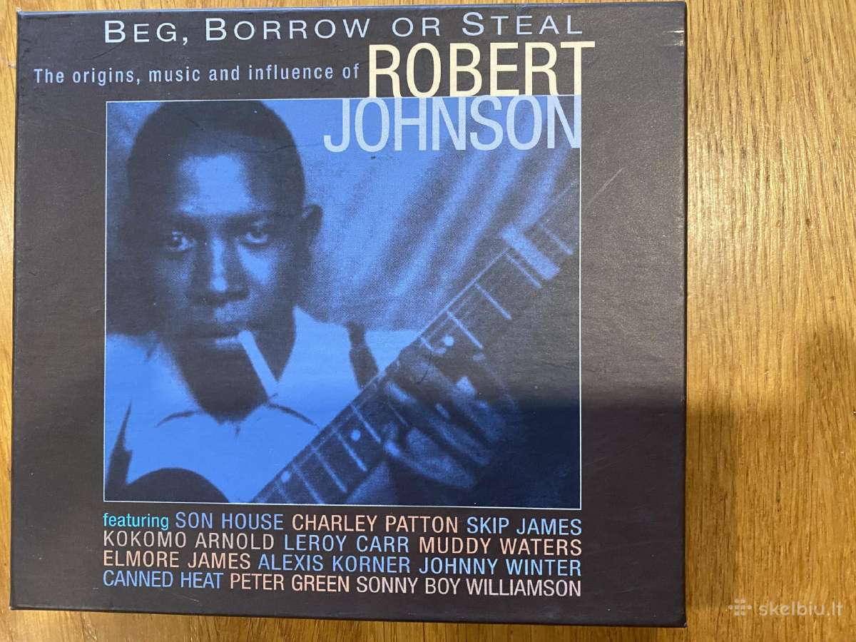 Bliuzo mėgėjams Robert Johnson 3 X CD