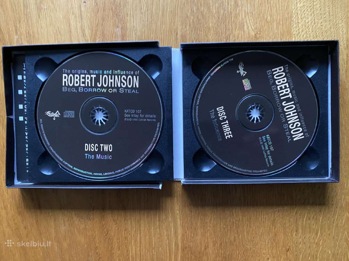 Bliuzo mėgėjams Robert Johnson 3 X CD - nuotraukos Nr. 5