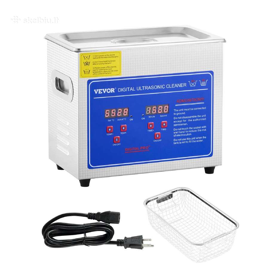 Kokybiška Vevor ultragarsinė vonelė, 3l, 200w - nuotraukos Nr. 2
