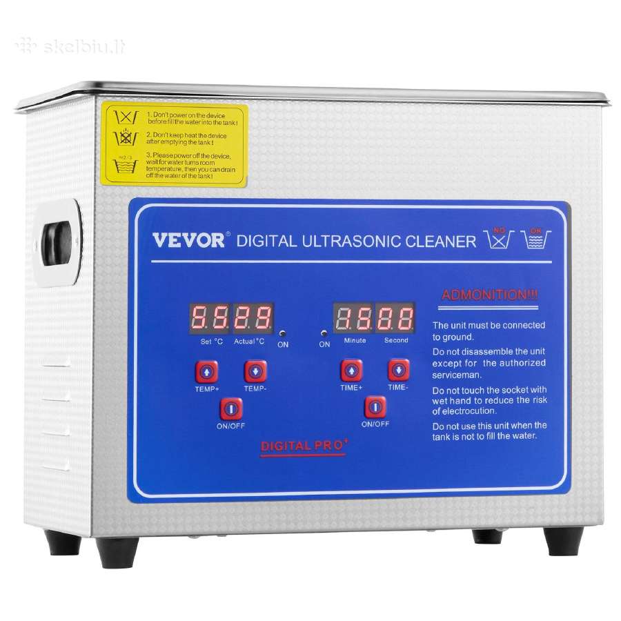 Kokybiška Vevor ultragarsinė vonelė, 3l, 200w - nuotraukos Nr. 8
