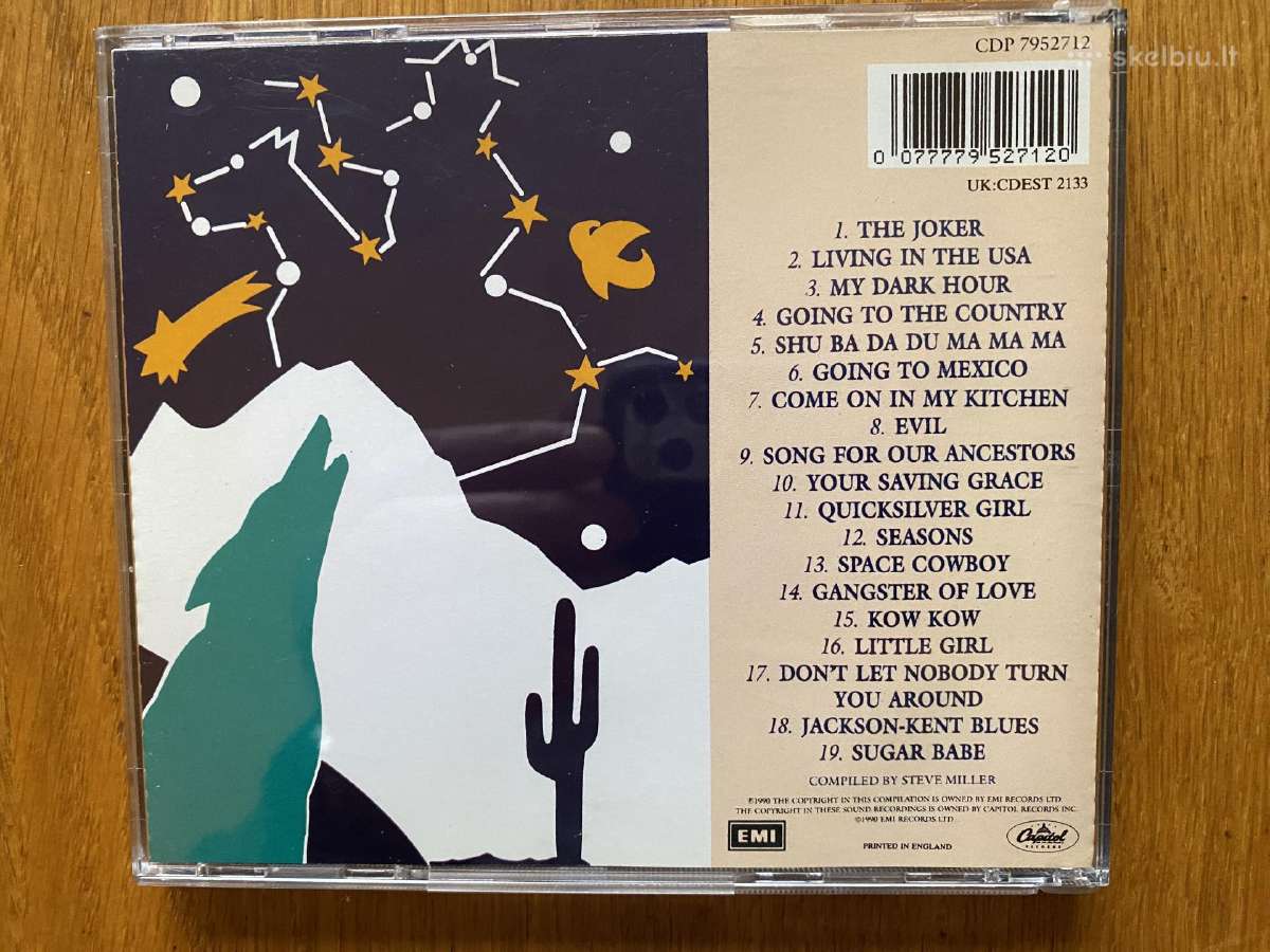 Originalus Steve Miller Band – The Best Of CD - nuotraukos Nr. 2
