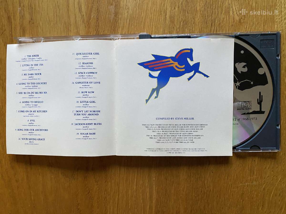 Originalus Steve Miller Band – The Best Of CD - nuotraukos Nr. 4