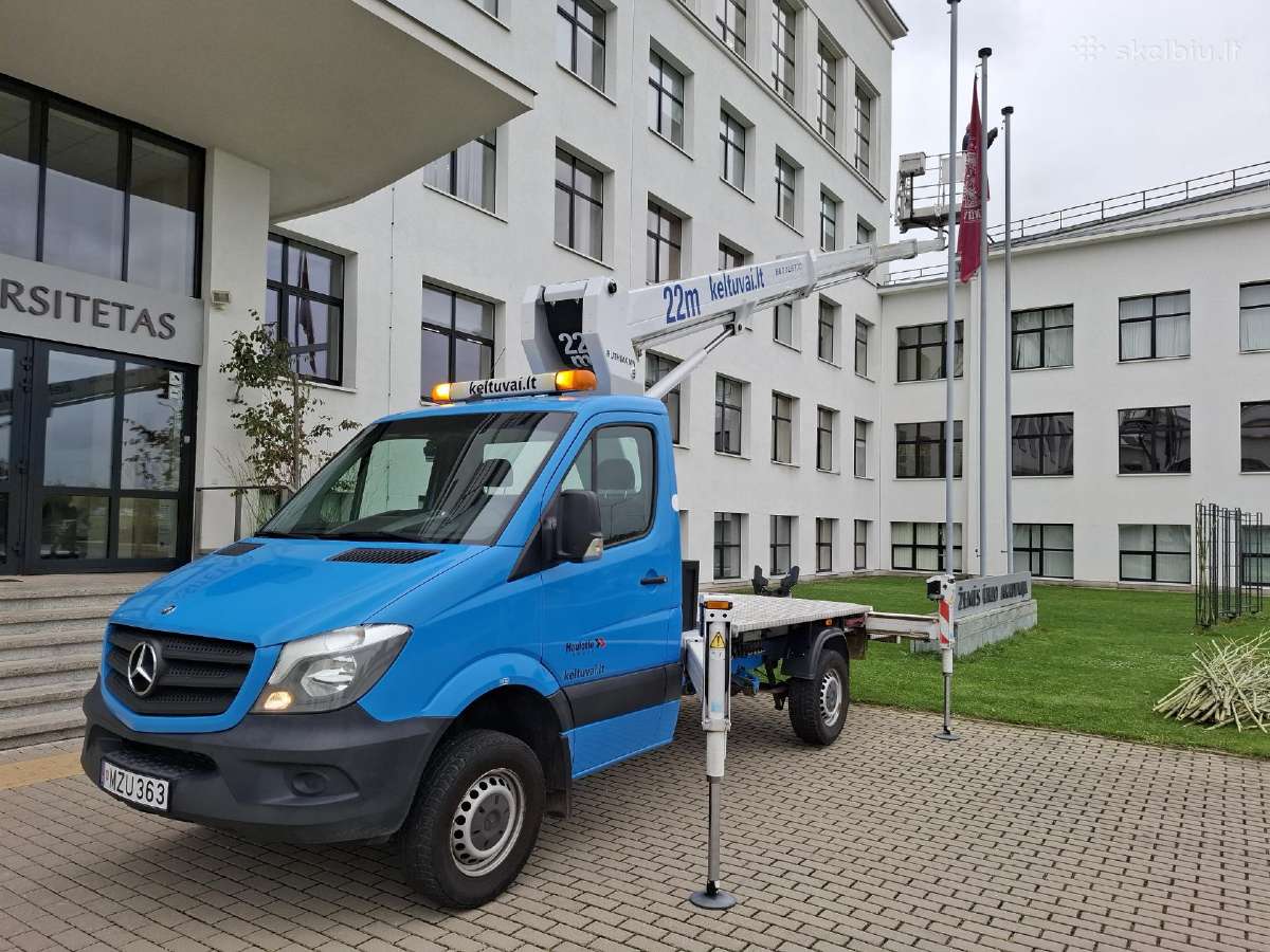 Autobokštelio nuoma 22m - lataku valymas - nuotraukos Nr. 6