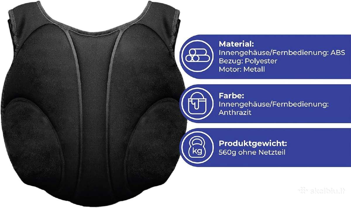 Mobilus nugaros ir kaklo masažuoklis - nuotraukos Nr. 4