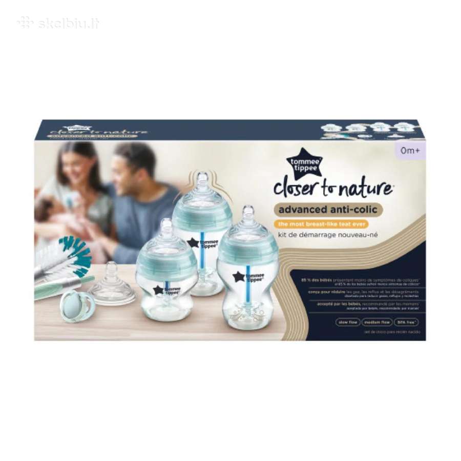 “Tommee Tippee naujagimių buteliukų rinkinys
