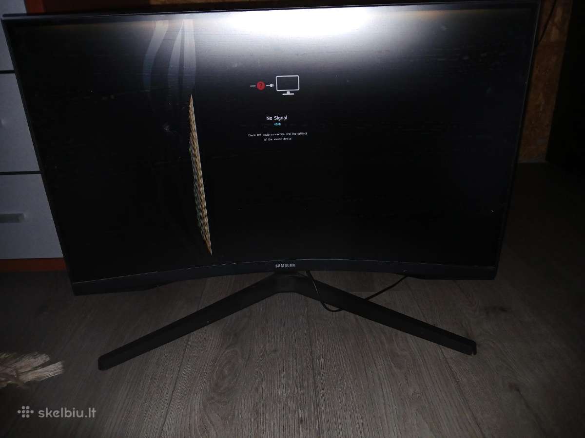 Gaming lenktas monitorius .įdužes. - nuotraukos Nr. 2