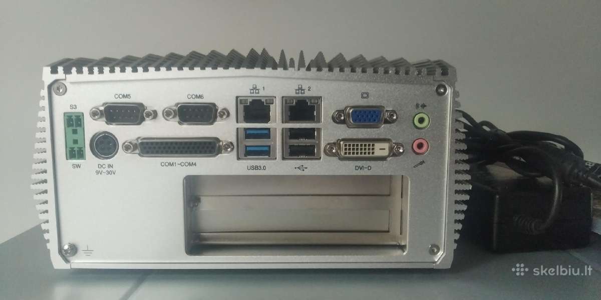 Industrinis kompiuteris fanless NeXCom Nise3600p2e - nuotraukos Nr. 2