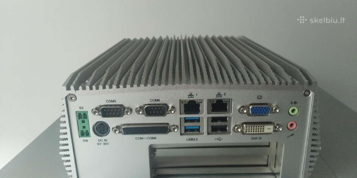Industrinis kompiuteris fanless NeXCom Nise3600p2e - nuotraukos Nr. 3