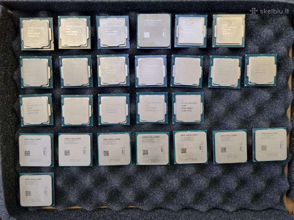 Naudoti ir nauji procesoriai Intel Ryzen Amd X3d - nuotraukos Nr. 3