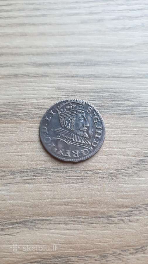159z metų Žygimanto Vazos Rygos trigrašis