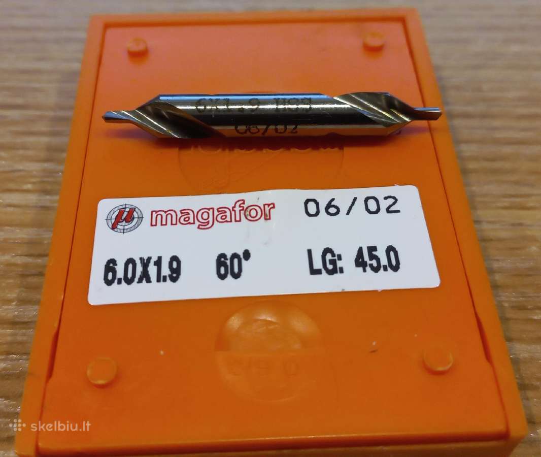 Centravimo grąžtas iš Hss plieno 1.9/6mm