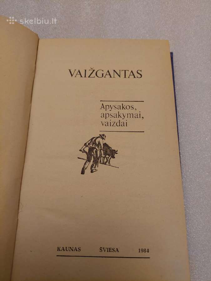 Vaižgantas. Apysakos,apsakymai,vaizdai - nuotraukos Nr. 2