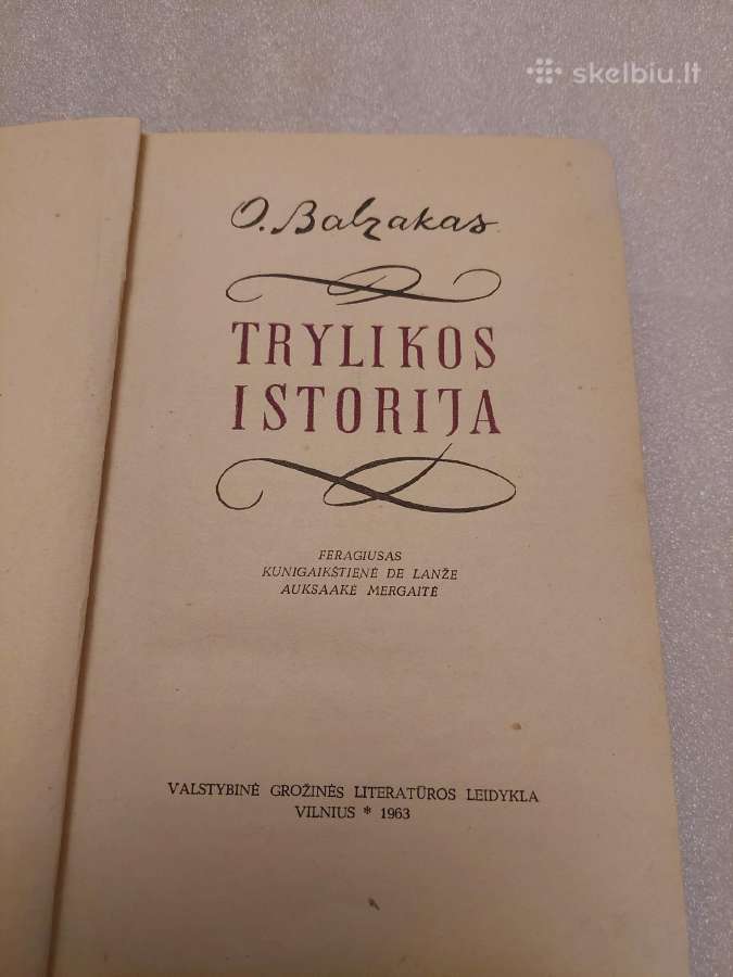 Trylikos istorija - nuotraukos Nr. 2