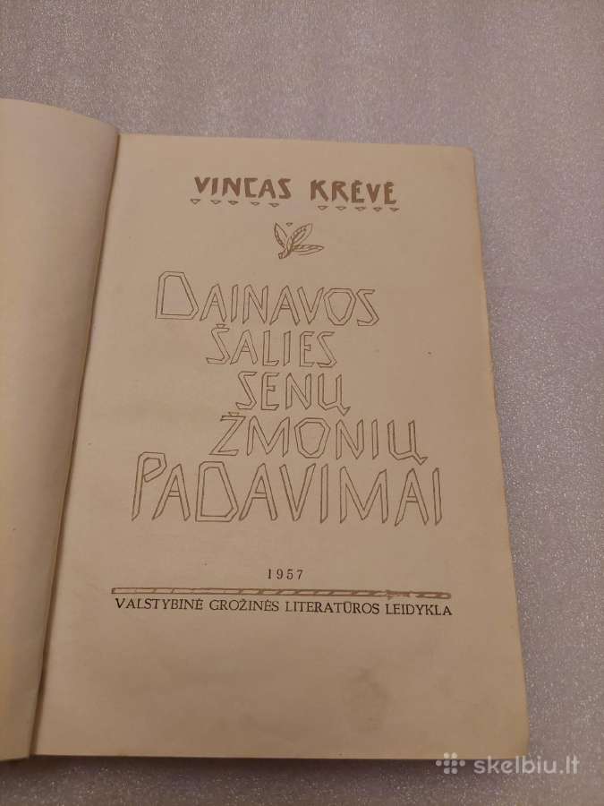 Dainavos šalies senų žmonių padavimai - nuotraukos Nr. 2