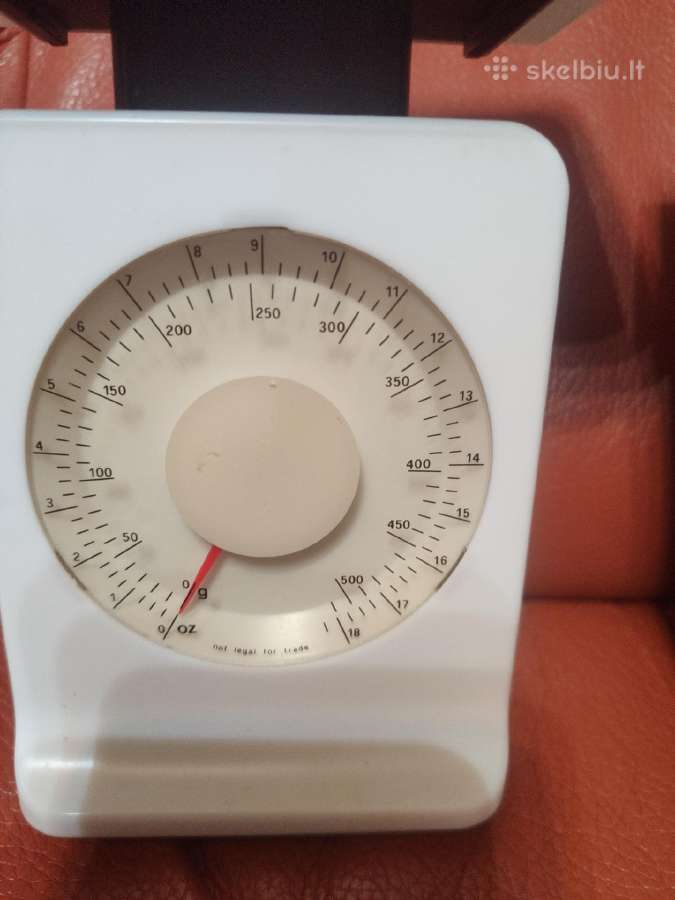 Svarstyklės 0.5 kg paprastos mechaninės - nuotraukos Nr. 2