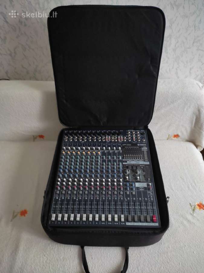 Stiprintuvas Yamaha 16 kanalų, 2 / 500 W stereo - nuotraukos Nr. 2