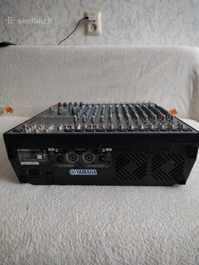 Stiprintuvas Yamaha 16 kanalų, 2 / 500 W stereo - nuotraukos Nr. 4