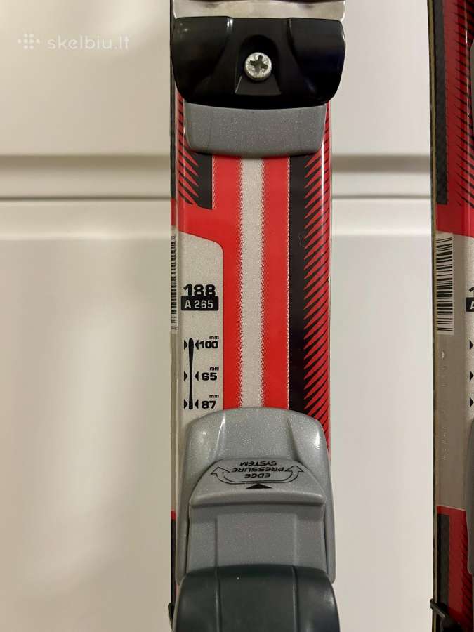 Fischer Drx100 kalnų slidės 188cm - nuotraukos Nr. 4