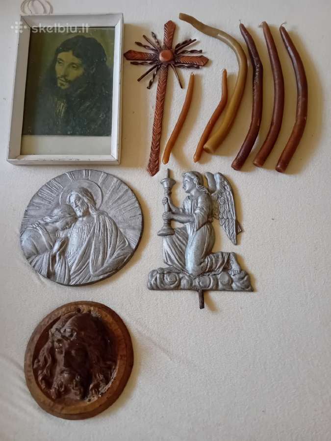 Antikvarinis veidrodelis,rėmelis,paveikslai - nuotraukos Nr. 4