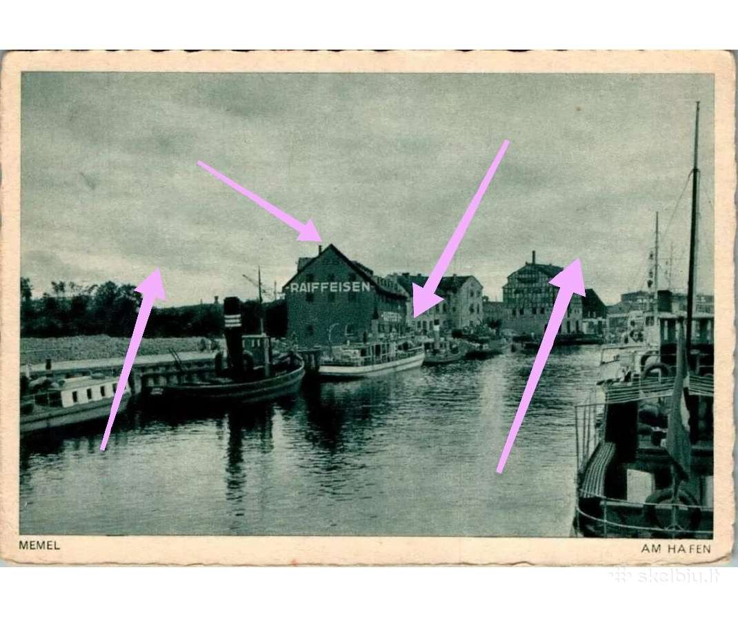 Memel retas atvirukas Klaipeda
