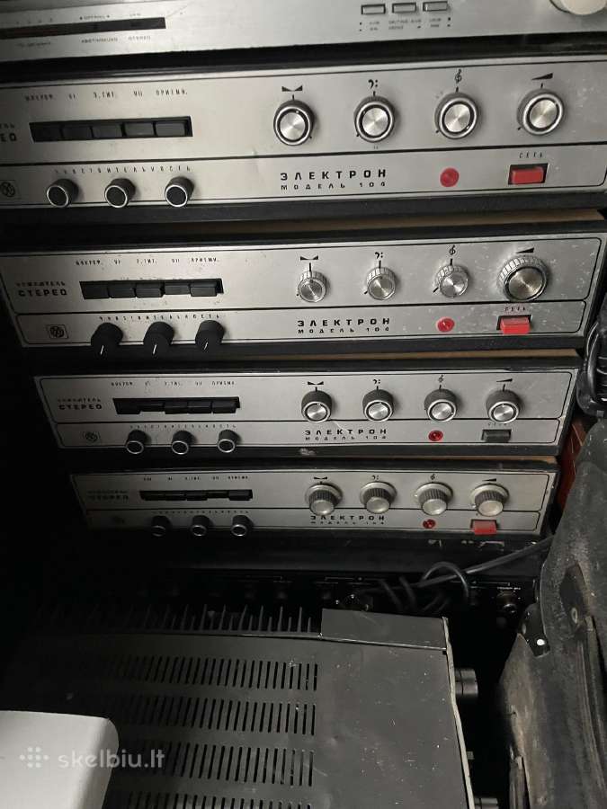 Garso stiprintuvai Elektron 104 stereo