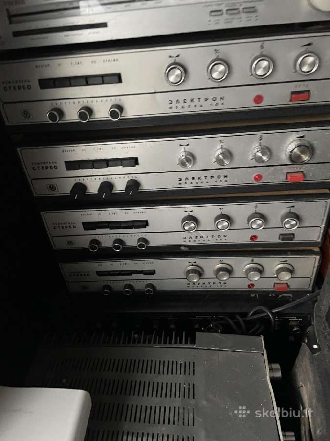 Garso stiprintuvai Elektron 104 stereo - nuotraukos Nr. 2