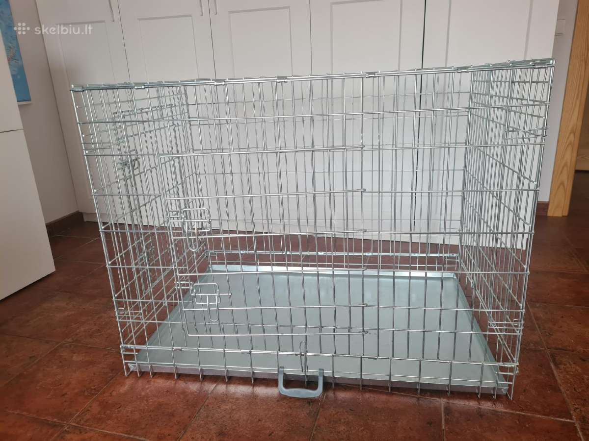 Sulakstomas metalinis šuns narvas XL