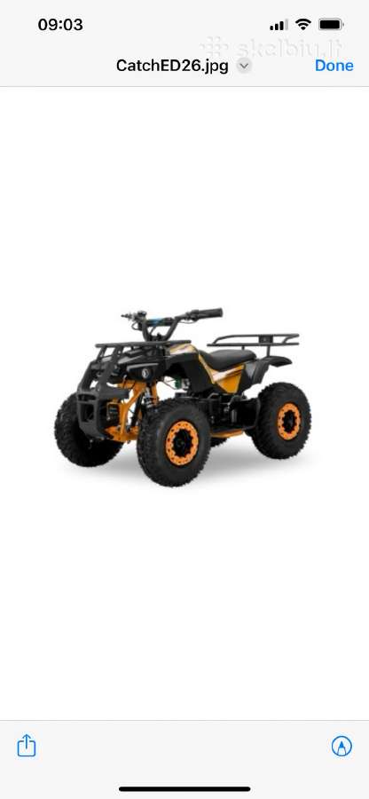 Atv 48v/1200w vaikiškas keturratis Afh - nuotraukos Nr. 8