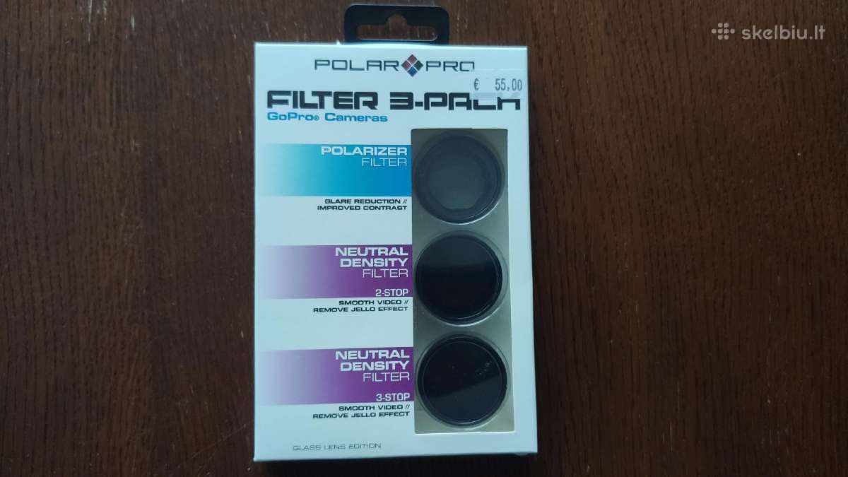 Gopro kameros filtrai, Polar Pro