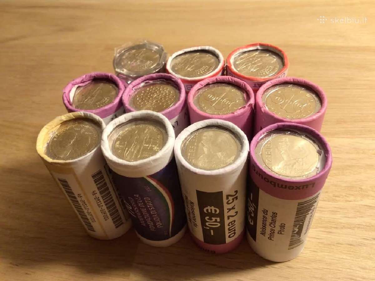 Nupirkciau 2 Eur proginius ritinelius