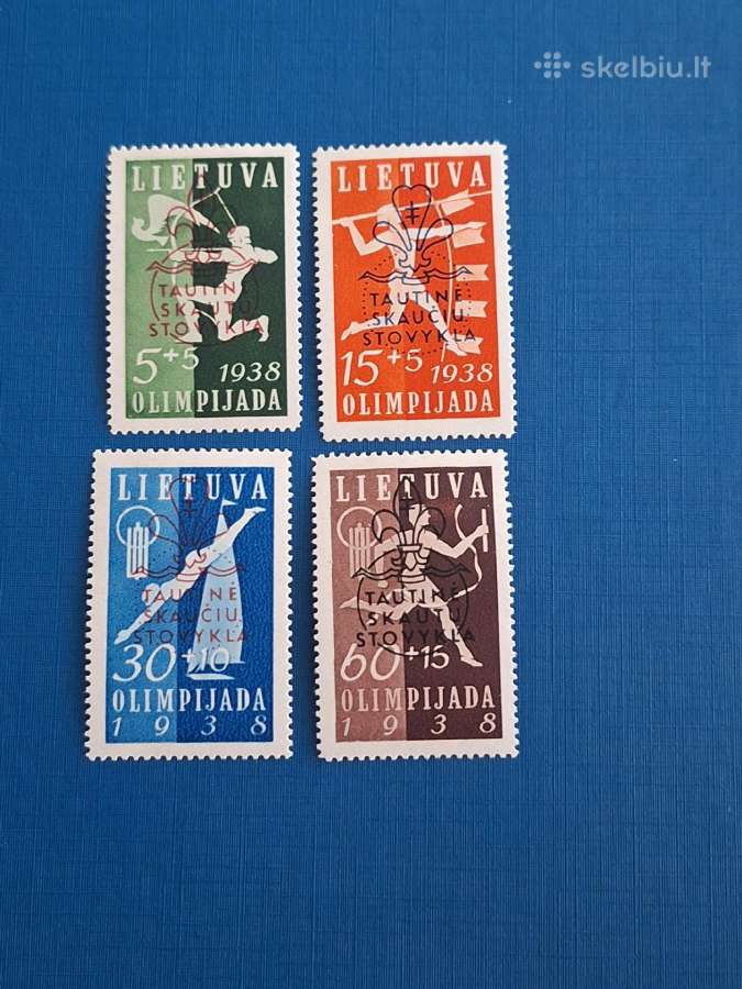 Lietuva 1938 m. Skautai, svarus*