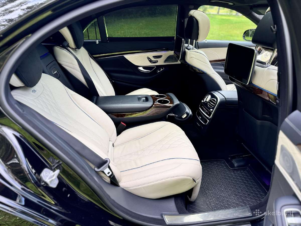 Automobilių nuoma vestuvėms MB S Klasės - nuotraukos Nr. 5