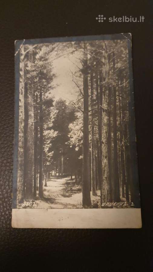 Senas atvirlaiškis 1912 m.