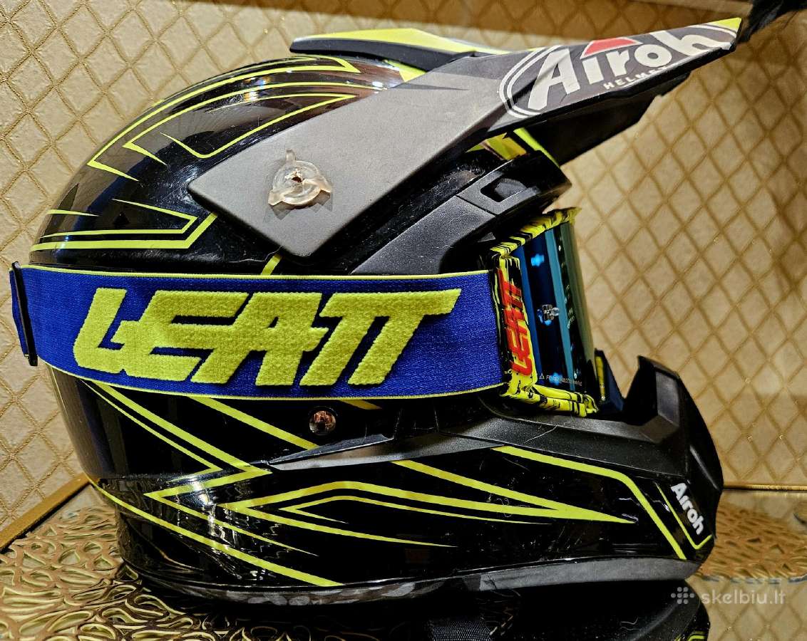 Dėvėti ir nauji motokroso šalmai ir akiniai - nuotraukos Nr. 19
