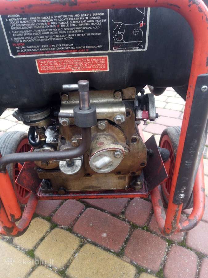 Dyzelinis 5kw generatorius - nuotraukos Nr. 2