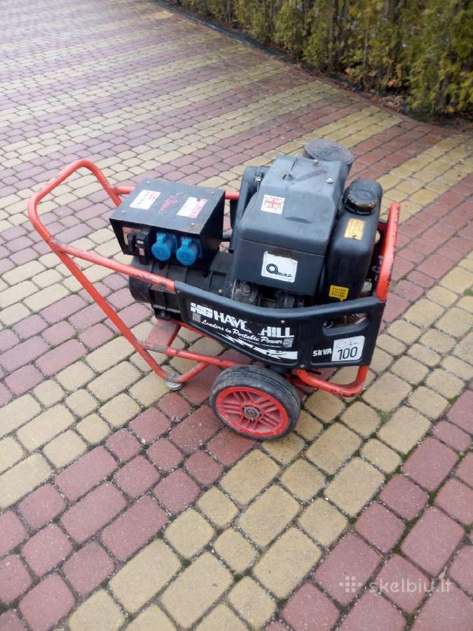 Dyzelinis 5kw generatorius - nuotraukos Nr. 4