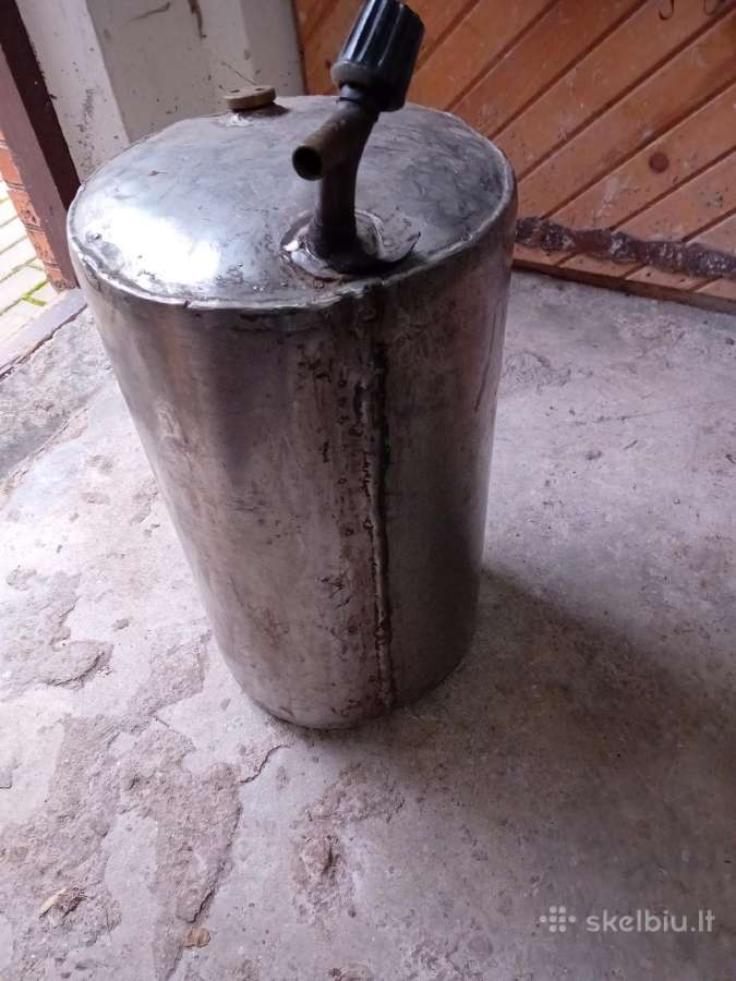 Nerudijančio plieno 40 ltr alaus statinė