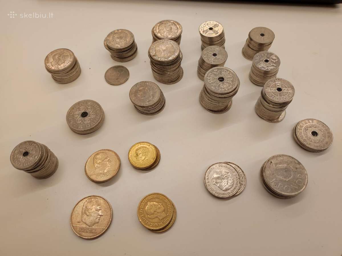 305 kronos monetomis (įvairios)