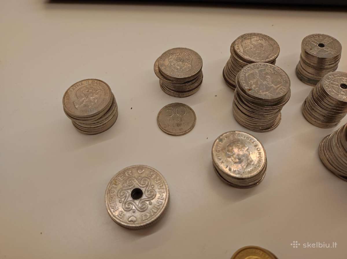305 kronos monetomis (įvairios) - nuotraukos Nr. 2