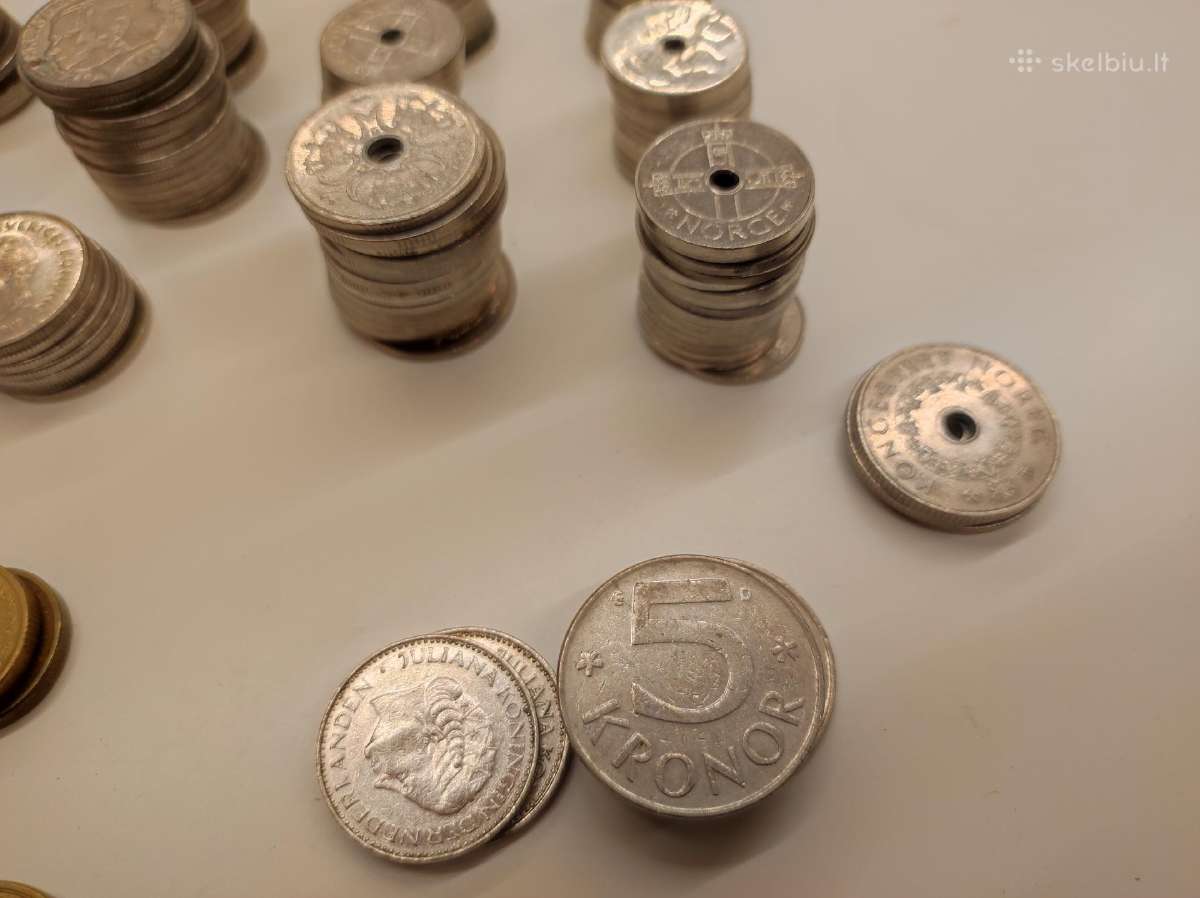 305 kronos monetomis (įvairios) - nuotraukos Nr. 4