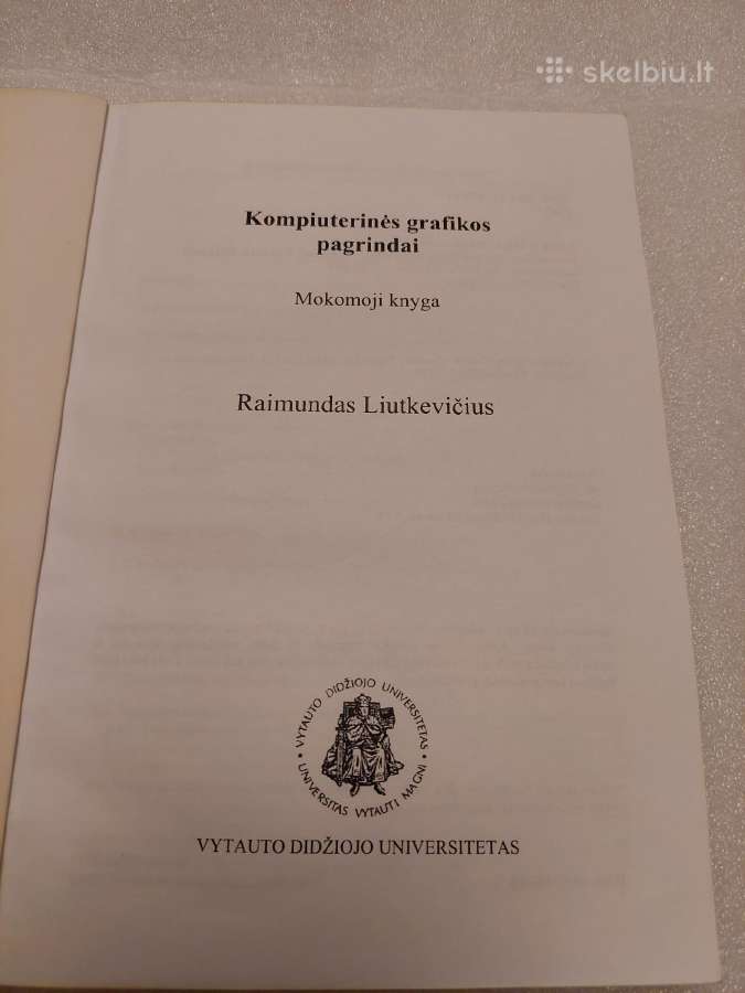 Kompiuterinės grafikos pagrindai - nuotraukos Nr. 2