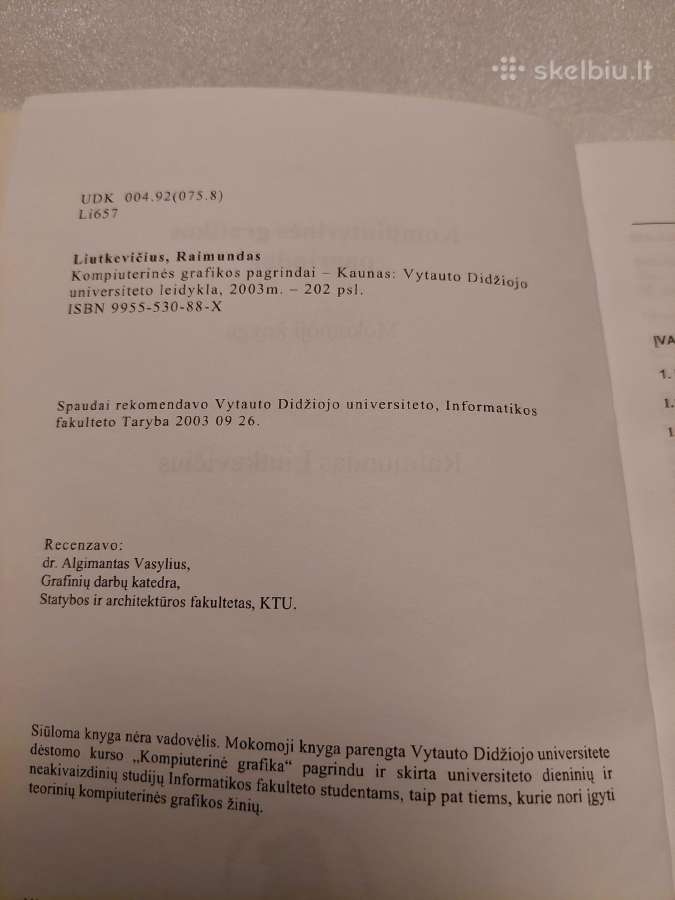 Kompiuterinės grafikos pagrindai - nuotraukos Nr. 3