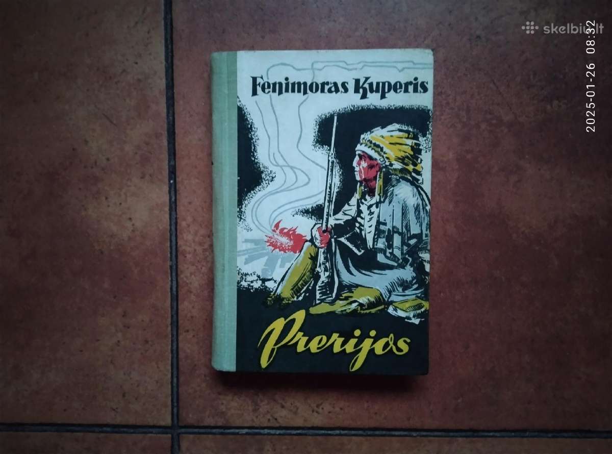Fenimoras Kuperis "Prerijos" 1961 metai