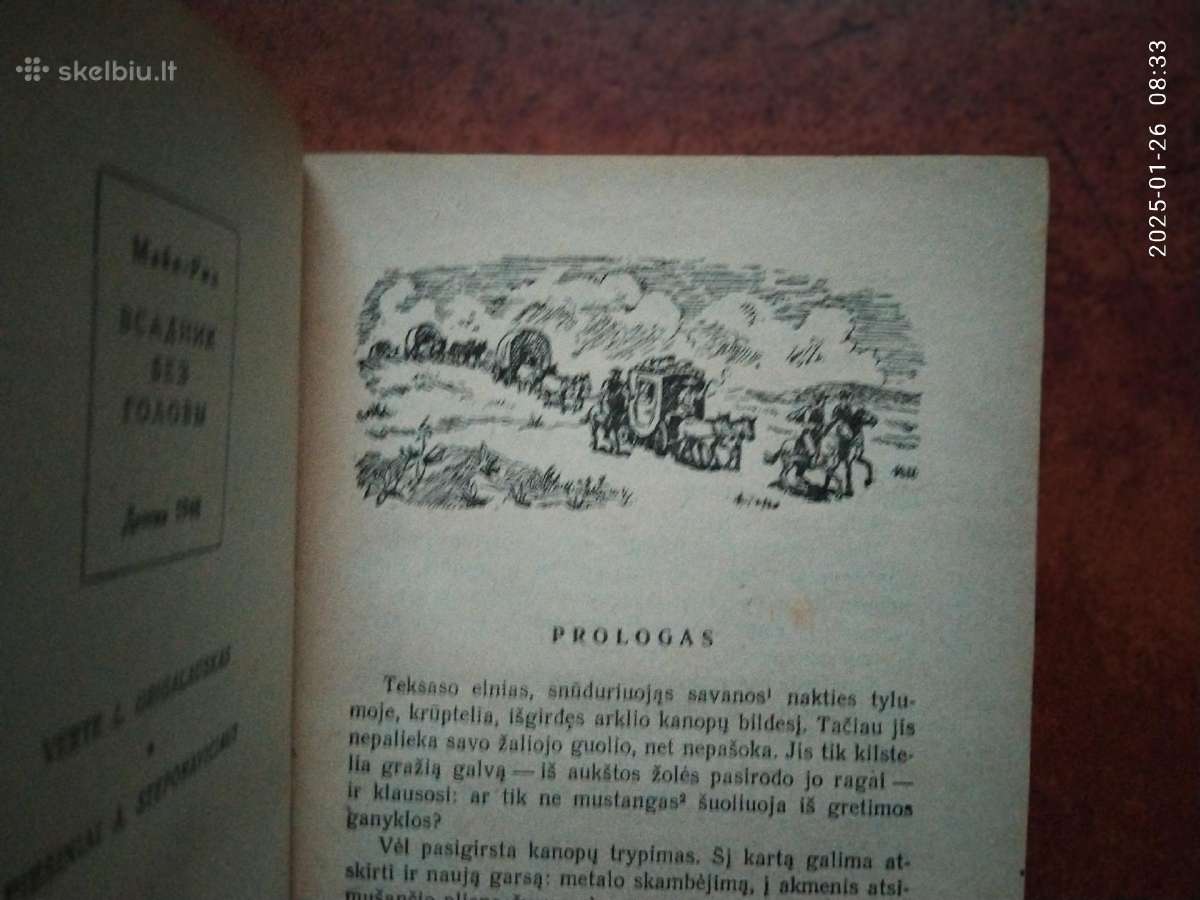 Main Ridas "Raitelis be galvos" 1954 metai - nuotraukos Nr. 5